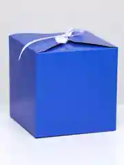 Коробка подарочная квадратная, самосборная, 12 х 12 х 12 см