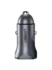 Автомобильное зарядное устройство Ugreen CD130 (40858) USB-C PD+USB-A QC 30W Gray