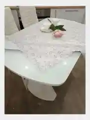 Песочный хаки скатерть клеенка на стол 140х150см