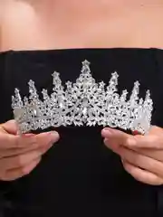 Прозрачный свадебная диадема, корона на голову