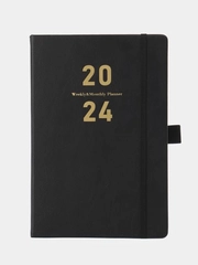 Ежедневник датированный 2024, планер на год, записная книжка А5