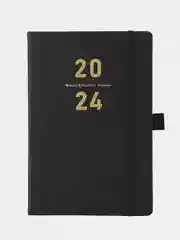Ежедневник датированный 2024, планер на год, записная книжка А5