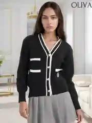Хром женский базовый кардиган