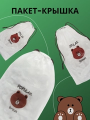 Пакеты на резинке для хранения продуктов, крышка-чехол, 10 шт, 100 шт
