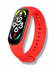 Красный ремешок для Xiaomi Mi Band 7 силиконовый фитнес браслет