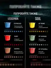 Кофе в капсулах Poetti Soul of Havana, натуральный, жареный, молотый, 10 капсул