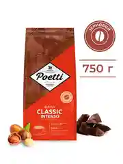 Кофе в зернах Poetti Daily Classic Intenso, натуральный, жареный, 750 г