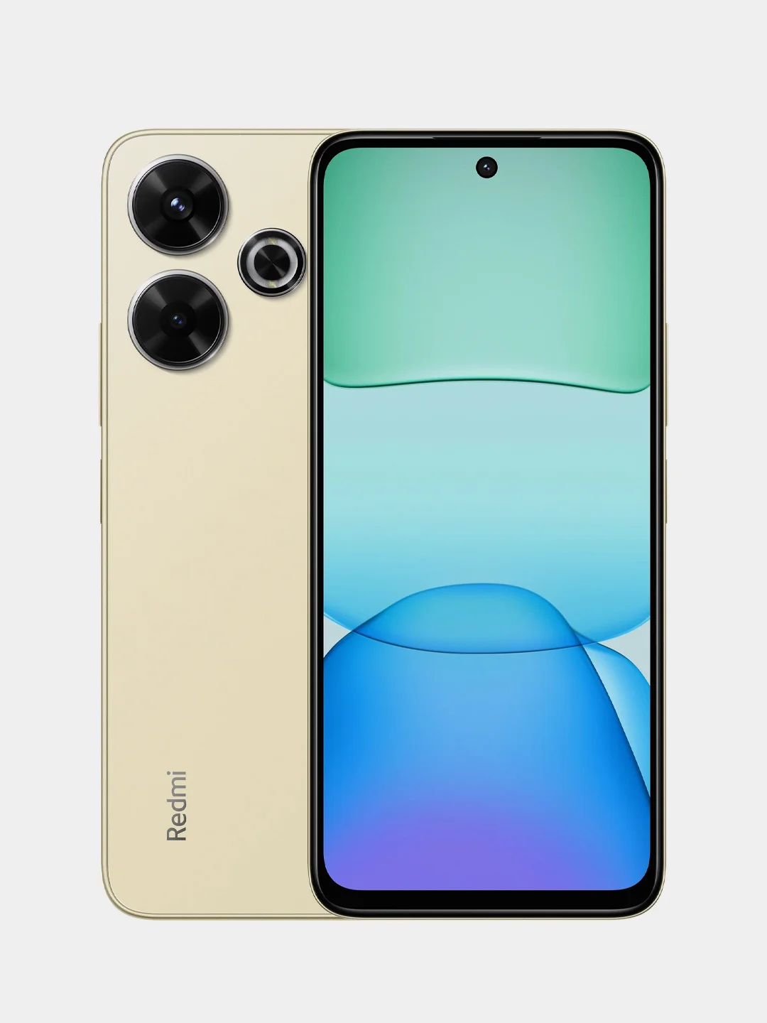 Золотой смартфон Redmi 13, 6+128 Гб, N19E, 6.79 FHD+, IPS, 90Hz, 108+2MP, 13MP, microSD