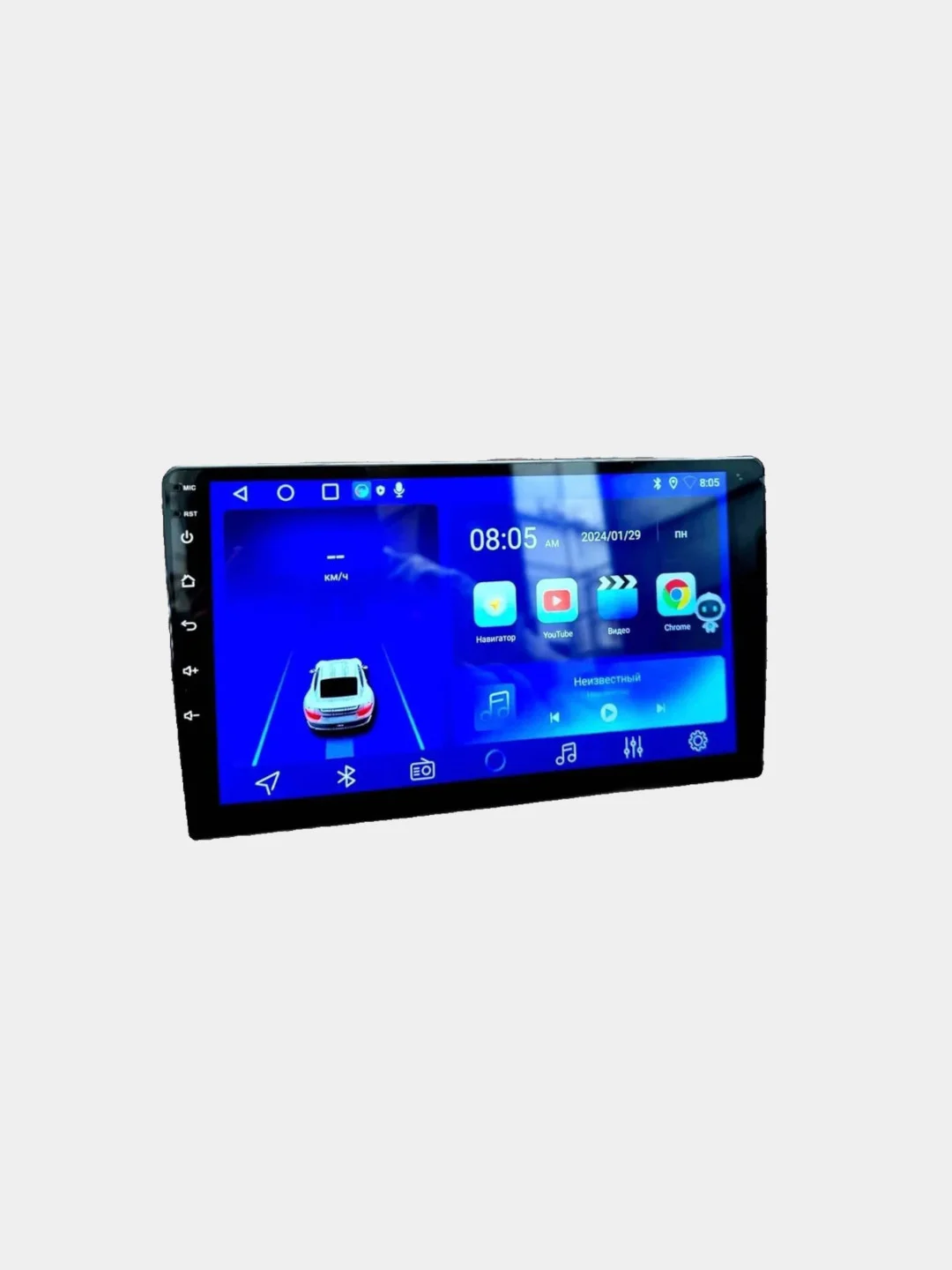 Автомагнитола Android 4/64 GB 9 дюймов BOS-MINI A1 PRO , 2 din сенсорная с QLED экраном