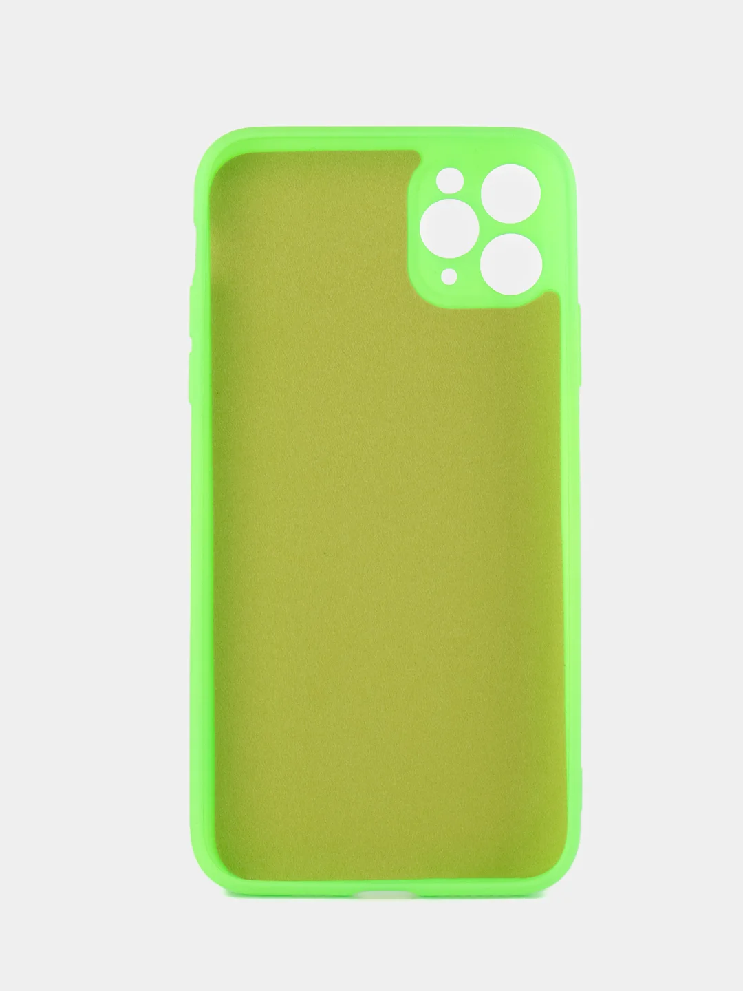 Салатовый чехол Soft - Touch для iPhone 11 Pro / 11 Pro Max