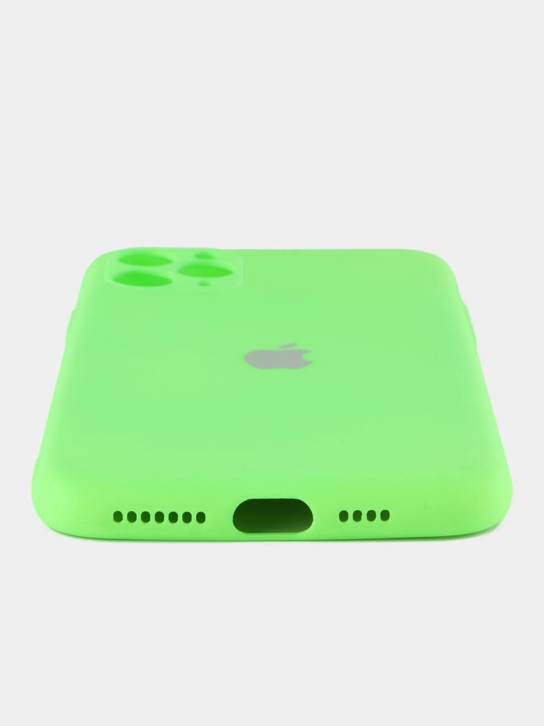 Салатовый чехол Soft - Touch для iPhone 11 Pro / 11 Pro Max