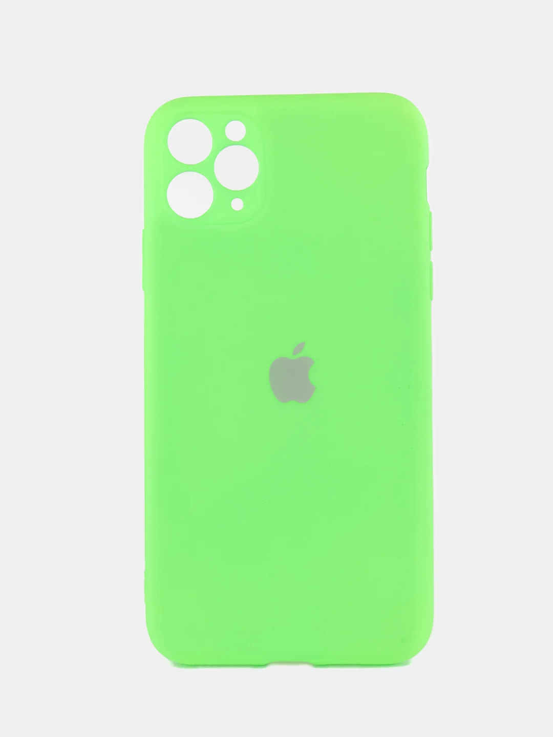Салатовый чехол Soft - Touch для iPhone 11 Pro / 11 Pro Max