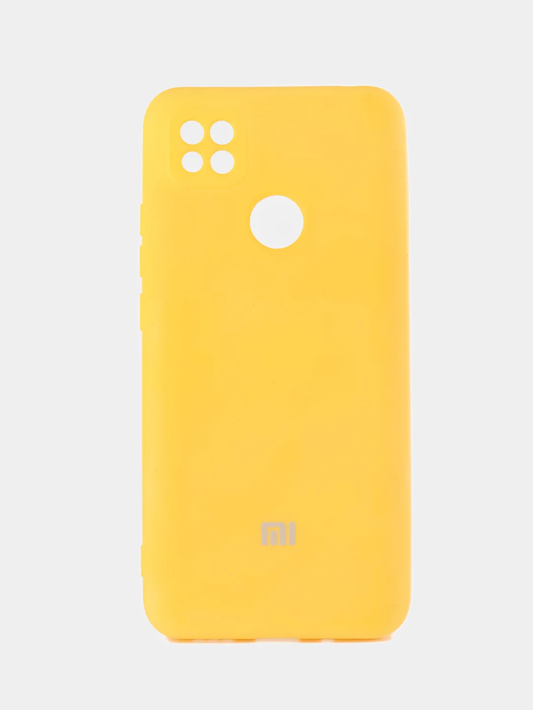 Желтый чехол SILICONE COVER для Xiaomi redmi 9C
