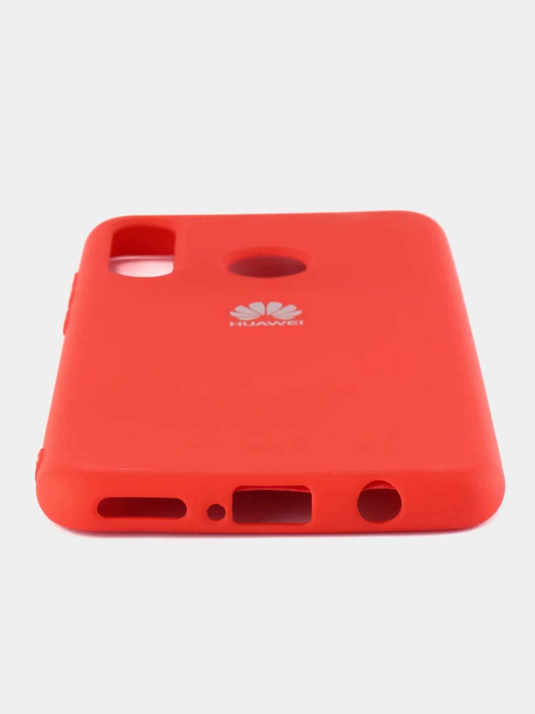Алый защитный силиконовый чехол Silicone Cover HUAWEI NOVA 4E