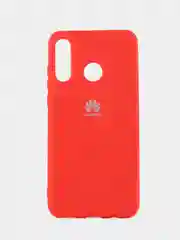 Алый защитный силиконовый чехол Silicone Cover HUAWEI NOVA 4E