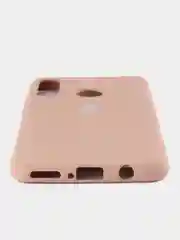 Бежевый меланж защитный силиконовый чехол Silicone Cover HUAWEI NOVA 4E