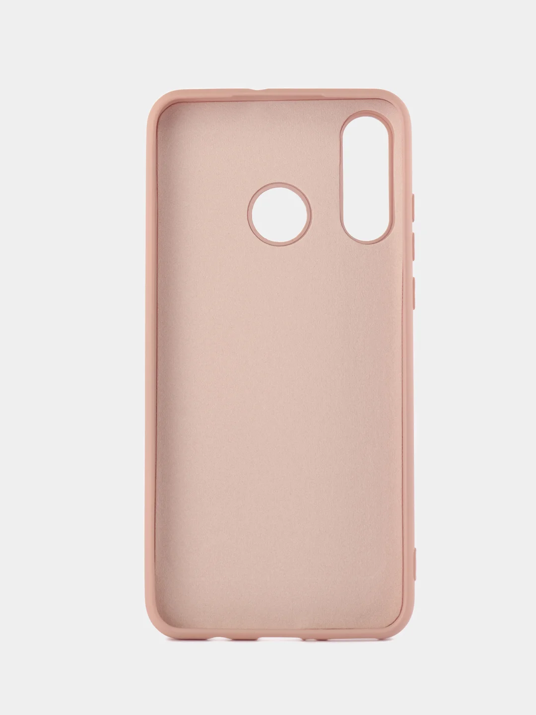 Бежевый меланж защитный силиконовый чехол Silicone Cover HUAWEI NOVA 4E
