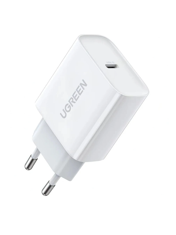 Сетевое зарядное устройство Ugreen CD137 (60450) Fast Charging Power Adapter With PD White