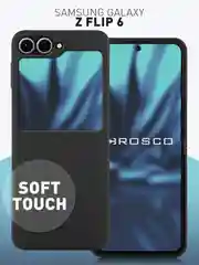Чехол для Samsung Galaxy Z Flip 6 защитный пластиковый ROSCO тонкий матовый soft-touch