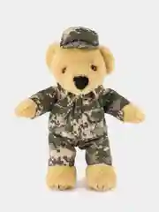 Бежевый мишка военный игрушка плюшевый в костюме  23 см. мишка военный ,вдв, летчик