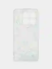 Оливковый силиконовый чехол на Xiaomi 14T / Сяоми 14T прозрачный, с принтом, защита камеры