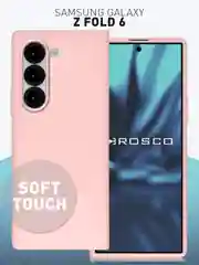 Чехол для Samsung Galaxy Z Fold 6 защитный пластиковый ROSCO тонкий матовый soft-touch