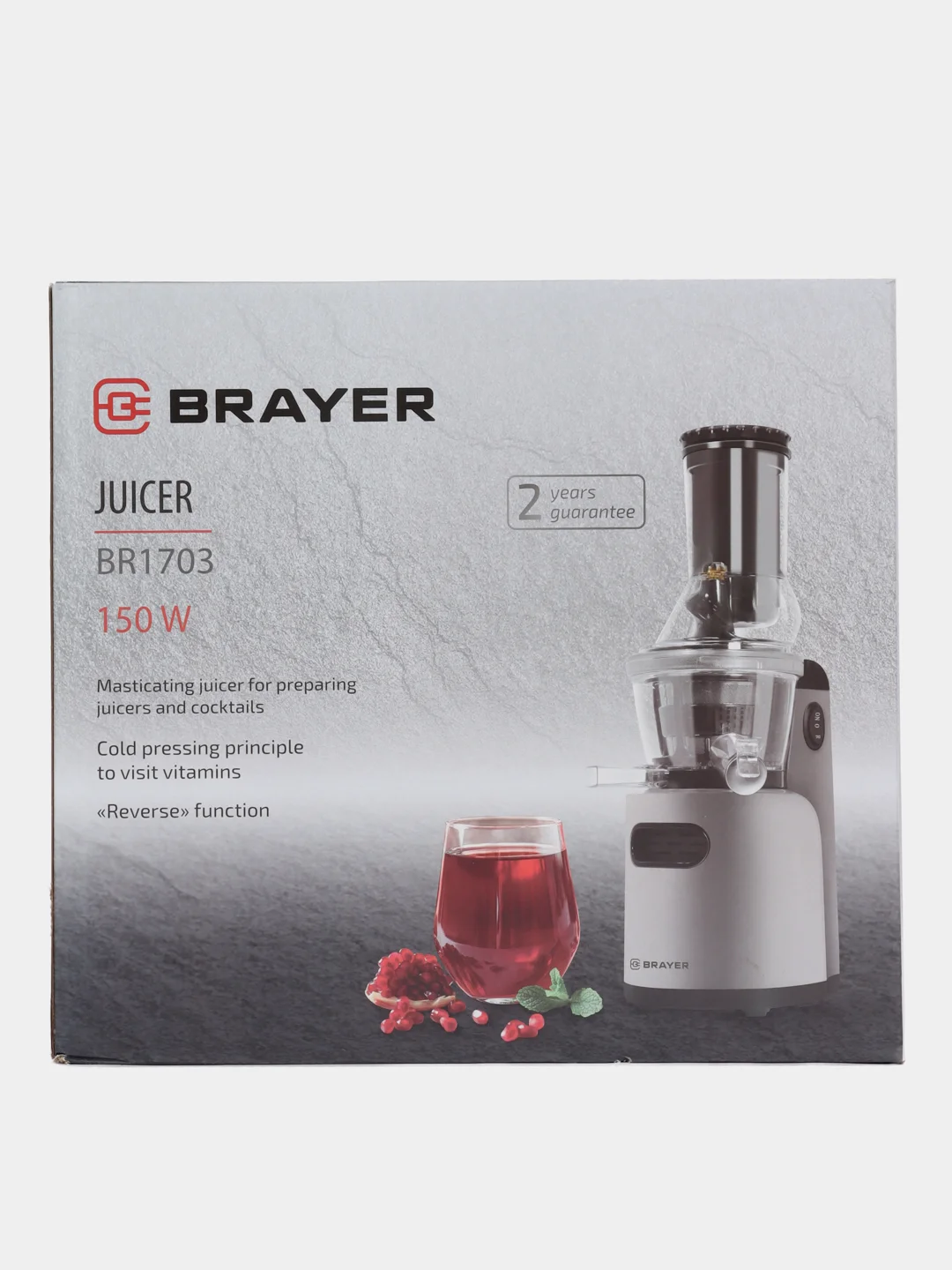 Шнековая соковыжималка BRAYER BR1703