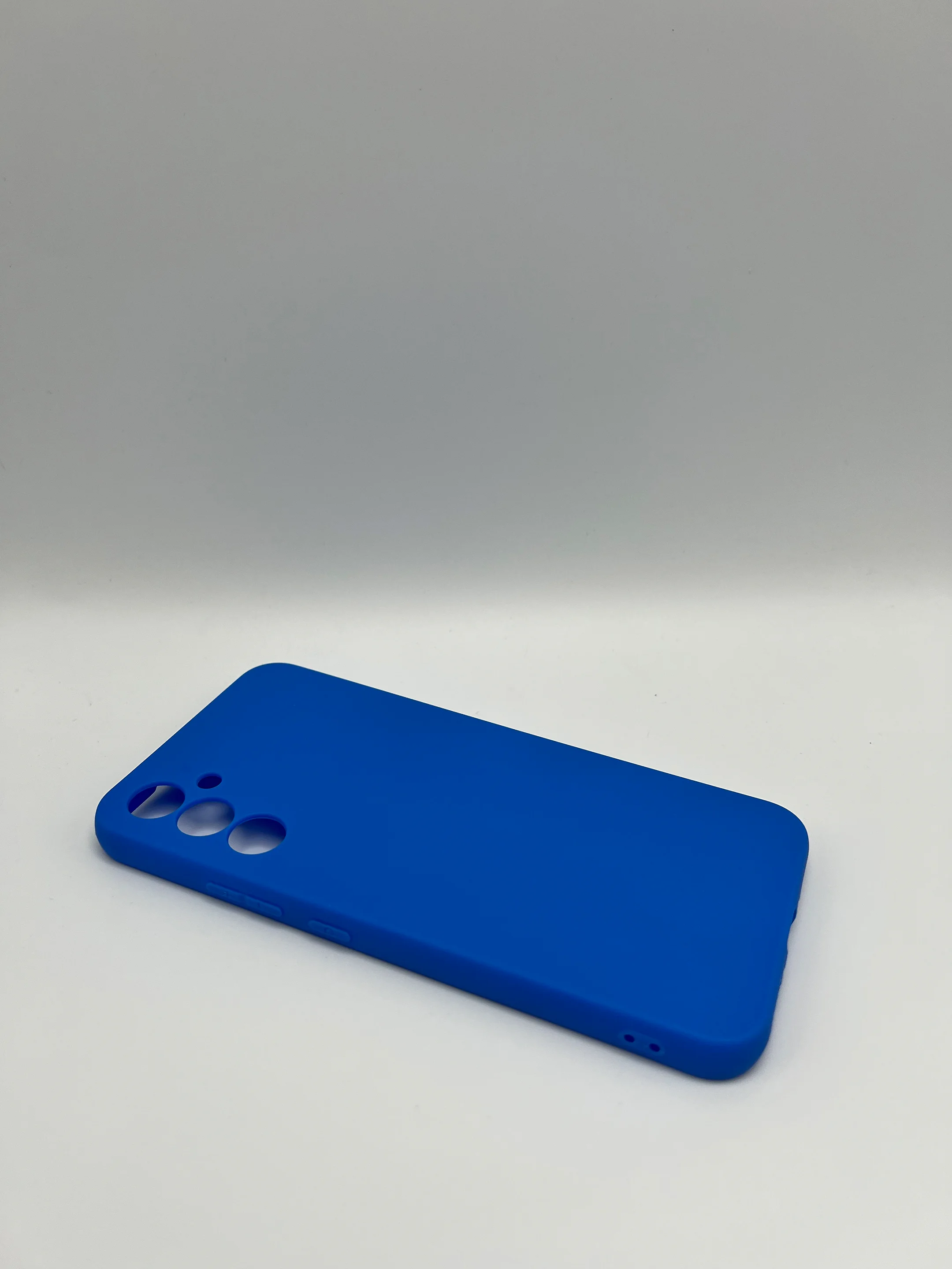 Синий чехол для Samsung Galaxy A34, цветная накладка, самсунг а34