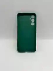 Тёмно-зелёный чехол для Samsung Galaxy A34, цветная накладка, самсунг а34
