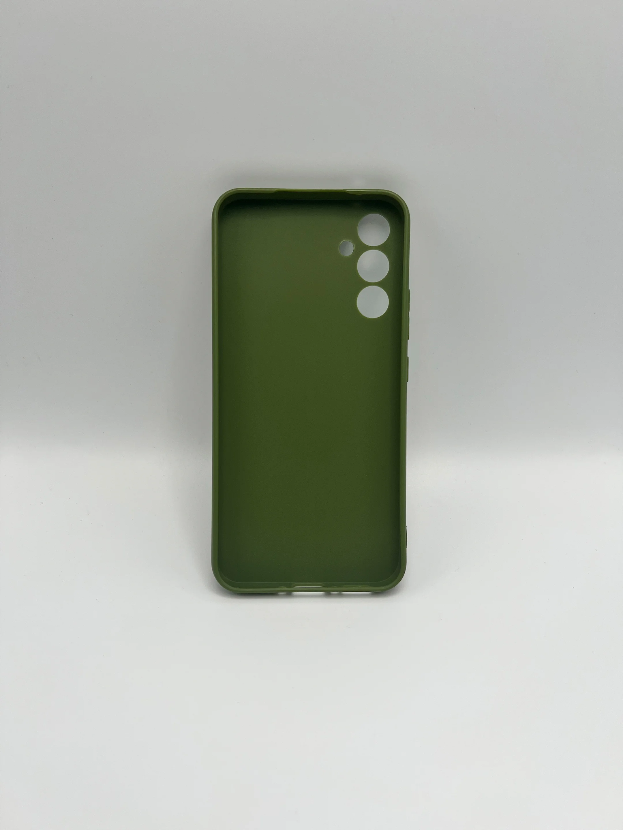 Зелёный хаки чехол для Samsung Galaxy A34, цветная накладка, самсунг а34