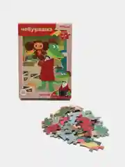 Развивающая игрушка-пазл "Чебурашка", 104 элемента