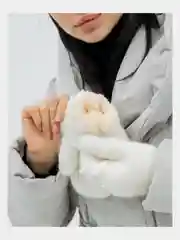 Варежки женские с мехом внутри