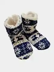 Индиго домашние носки-сапожки, чуни