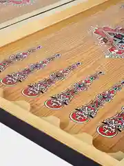 Желтый нарды + шашки деревянные подарочные шелкография