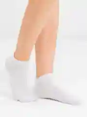Белый носки женские  укороченные
