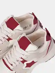 Бордовый кроссовки женские