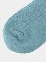 Небесно-голубой носки теплые женские кашемировые (OSKO)