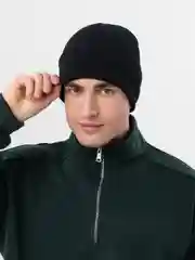 Угольный шапка мужская