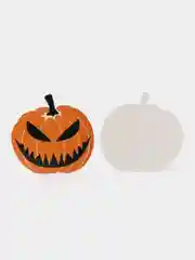 Оранжевый декор на стену на Хэллоуин
