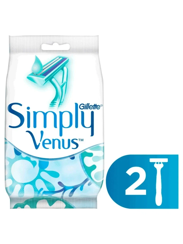 Одноразовая женская бритва Gillette Venus 2, 2 шт.