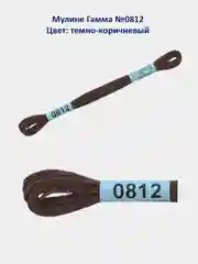 Мулине №0802-0879 нитки для вышивания Гамма Gamma, 100% хлопок