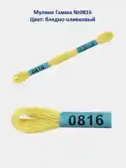 Мулине №0802-0879 нитки для вышивания Гамма Gamma, 100% хлопок