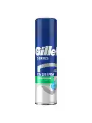 Гель для бритья Gillette Series Sensitive, для чувствительной кожи, мужской, 200 мл