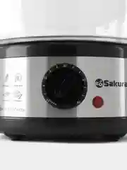 Пароварка электрическая 2ч, 5л, 500Вт, SAKURA SA-7216-2