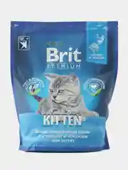 BRIT PREMIUM, Сухой корм с курицей и лососем для котят "Cat Kitten", 2 кг
