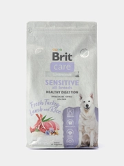 BRIT CARE, Сухой корм с инд и ягн. "Dog Adult Sensitive Healthy Digestion", 1.5 кг