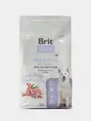 BRIT CARE, Сухой корм с инд и ягн. "Dog Adult Sensitive Healthy Digestion", 1.5 кг