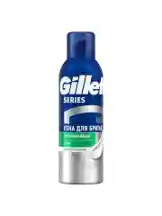 Пена для бритья Gillette Series Sensitive, для чувствительной кожи, мужской, 200 мл
