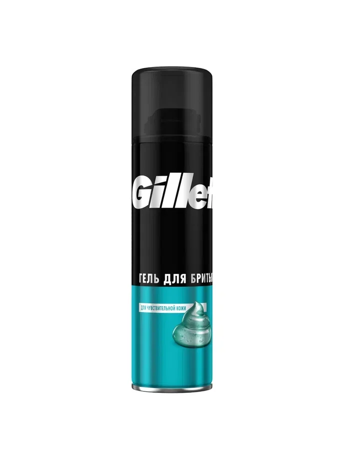 Gillette Classic Гель Для Бритья Для Чувствительной Кожи, 200 мл