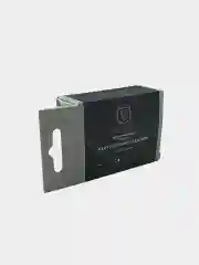 Ручка дверная VETTORE R06.081 MBP с защелкой, фиксатором и задвижкой, черный матовый